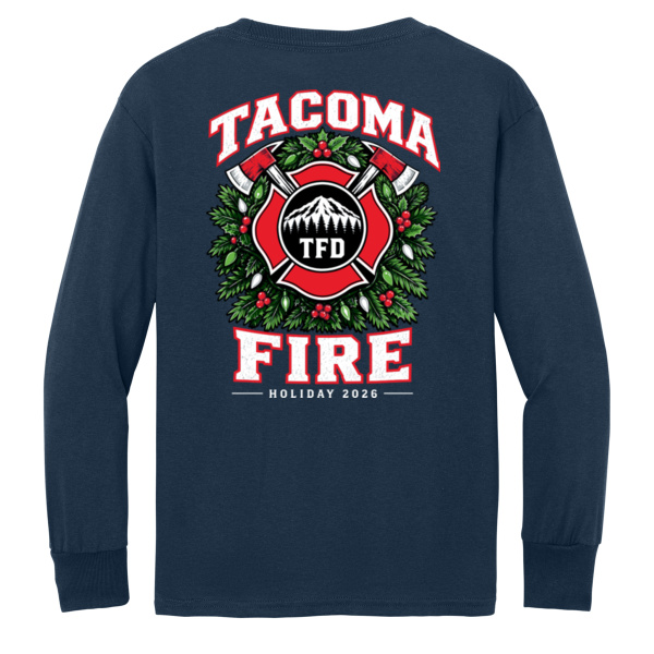 TFD Holiday Fund- Youth Long Sleeve Core Cotton Tee Thumbnail