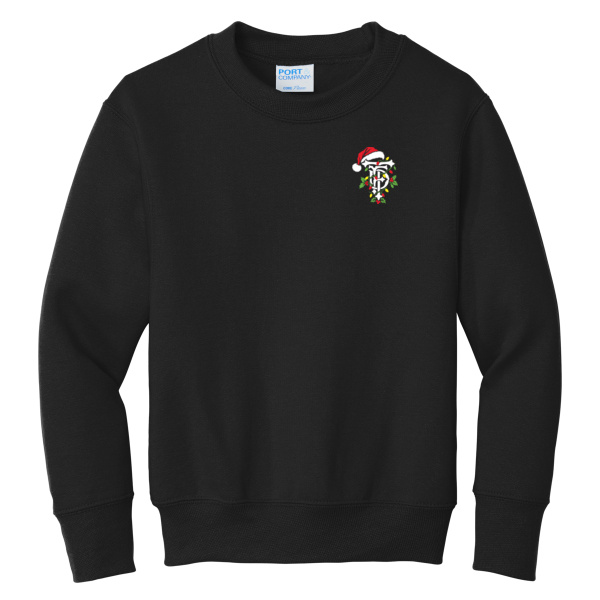 TFD Holiday Fund- Youth Core Fleece Crewneck Sweatshirt Thumbnail